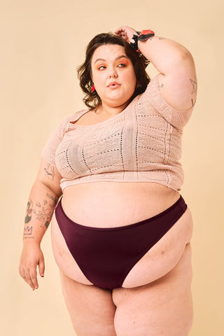 Calcinha Absorvente Fio-Dental Ana Plus Size