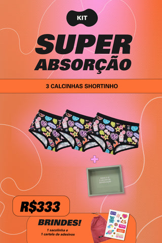 Kit Noturno Super Absorção