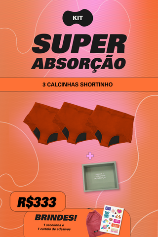 Kit Noturno Super Absorção