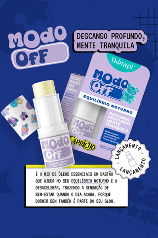 Óleo essencial em bastão Thérapi | Modo Off - Capricho