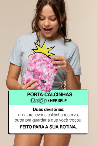 Porta Calcinha Lave e Use Capricho
