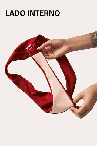 Calcinha Absorvente Fio-Dental Ana Plus Size