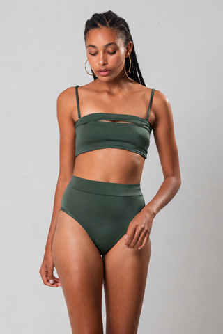 Conjunto Top Tomara Que Caia Mais Biquíni Cintura Alta