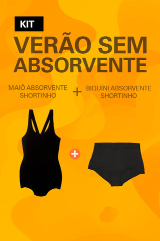 Kit Verão Sem Absorvente